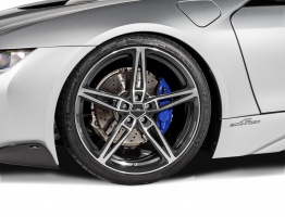 2016 BMW i8 with 21x8.5 AC Schnitzer AC1 wheels