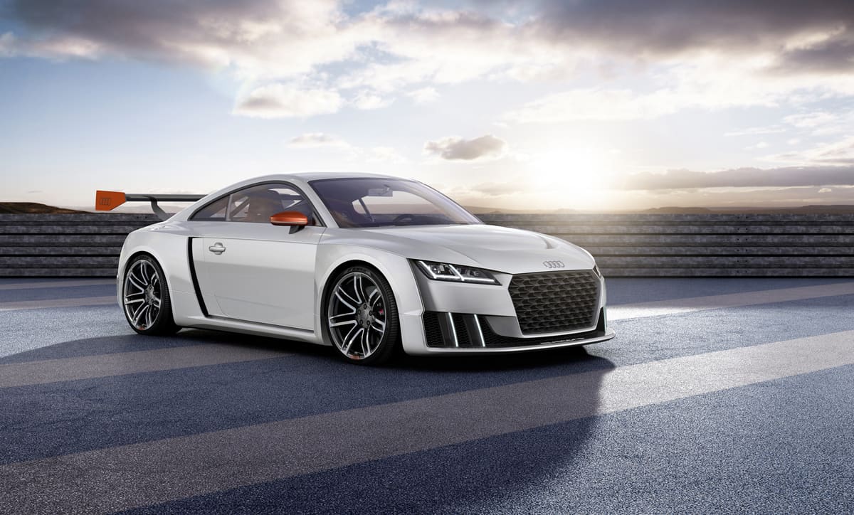 2017 Audi TT with 20x9.5 wheels