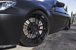 2016 BMW M6 with 21x10 Brixton Monaco M53 wheels