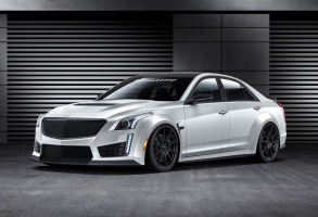 2016 Cadillac CTS-V with Hennessey wheels
