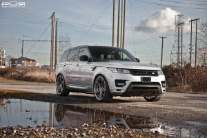 2015 Land Rover Range Rover Sport with 24x10 PUR LX17 wheels