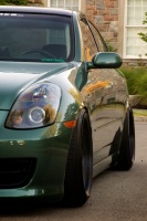 2003 Infiniti G35 with 18x10 CCW LM20 wheels