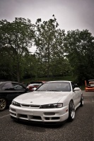 1998 Nissan S14 with 18x9.5 CCW Classic wheels