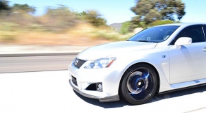 2014 Lexus IS-F with 19x9 Wedssport Sa55 wheels