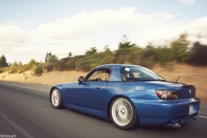 2006 Honda S2000 with 17x8.5 ssr vienna wheels