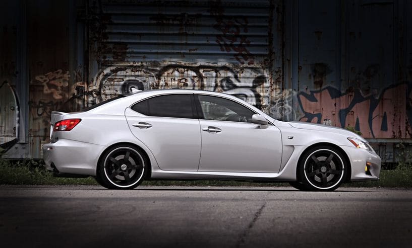 2014 Lexus IS-F with 20x9 Strasse Forged wheels