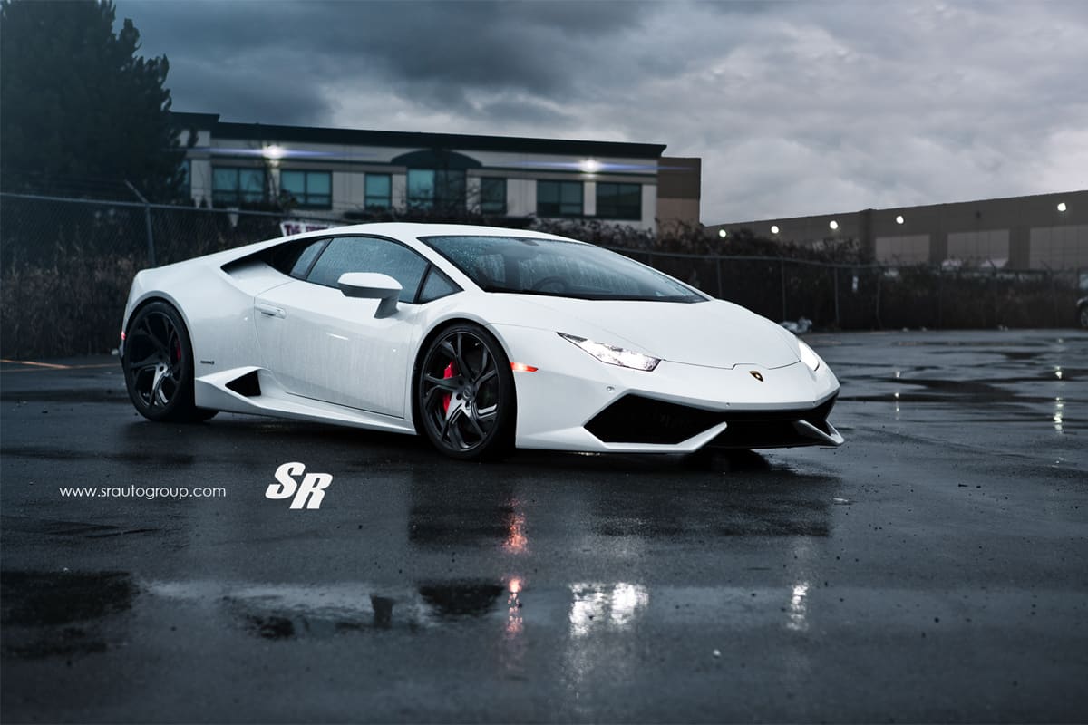2016 Lamborghini Huracan with 20x9 PUR RS12 wheels