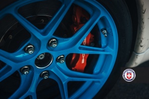 2015 Porsche 911 with 18x9.5 HRE R101 wheels