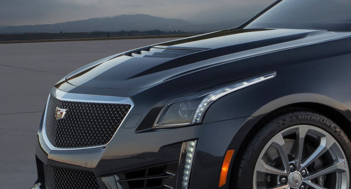 2016 Cadillac CTS-V with 19x9.5 wheels