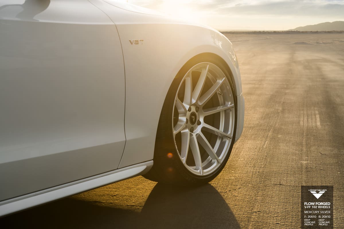 2016 Audi S5 with 20x10 Vorsteiner VFF-102 wheels