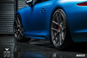 2015 Porsche 911 with 20x8.5 Vorsteiner VFF-101 wheels