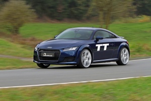 2015 Audi TT with 20x10 wheels