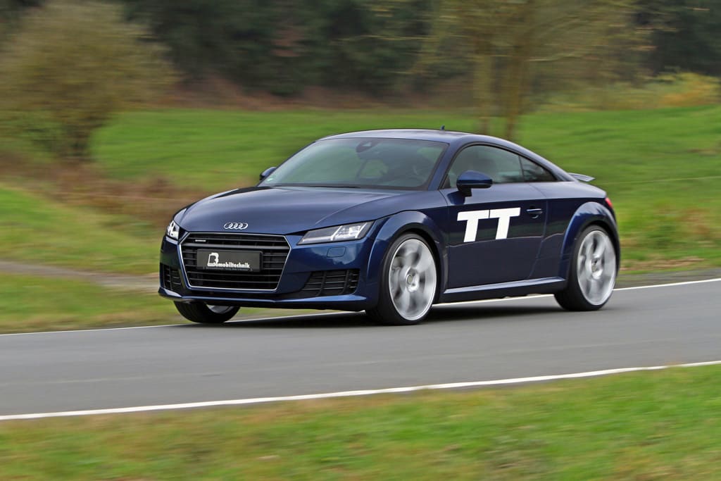 2015 Audi TT with 20x10 wheels