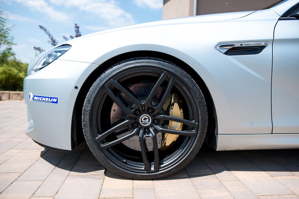 2015 BMW M6 Gran Coupe with G-Power Hurricane RR wheels