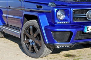 2015 Mercedes-Benz G-Class with 22x10 German Special Customs Jura wheels