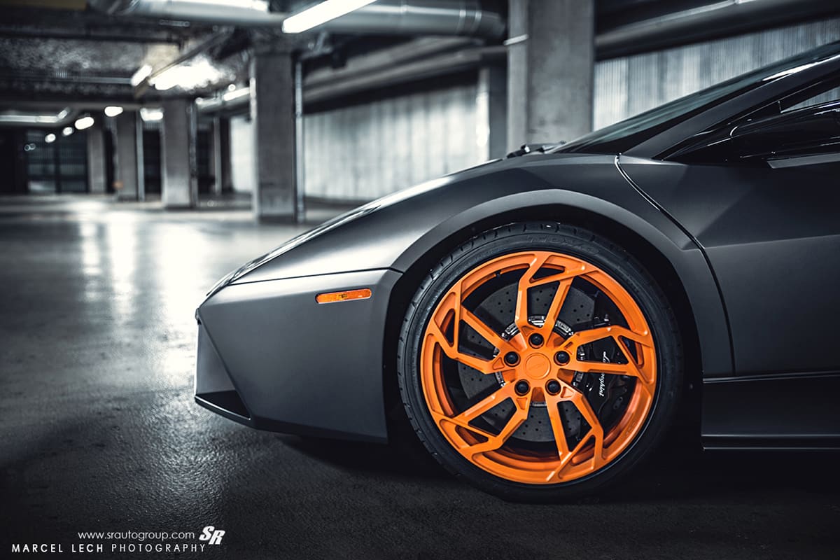 2015 Lamborghini Huracan with 19x8.5 PUR RS05 wheels