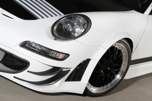 2015 Porsche 911 with 19x8.5 wheels