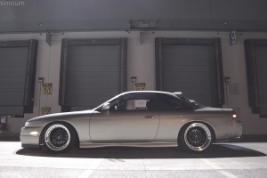 1998 Nissan S14 with 17x9 BBS LM wheels