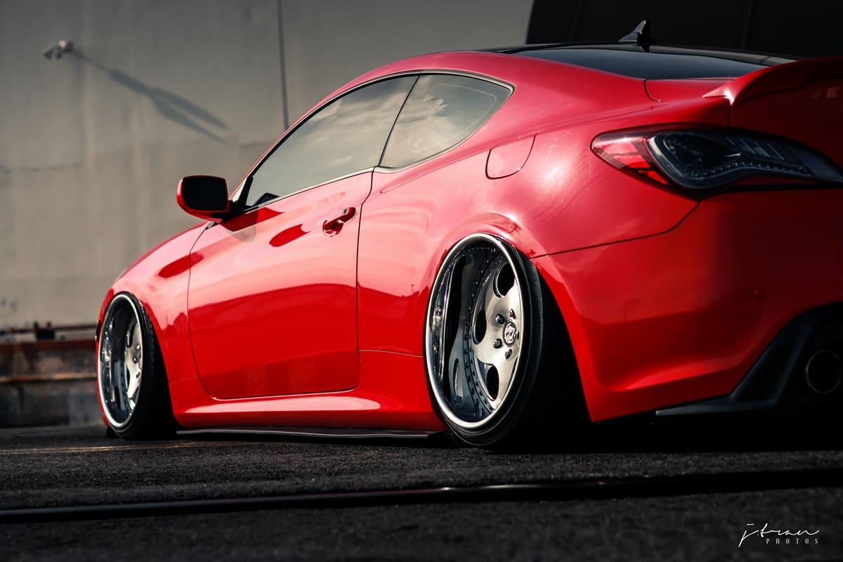 2015 Hyundai Genesis with 19x9.5 VIP Modular VX610 wheels