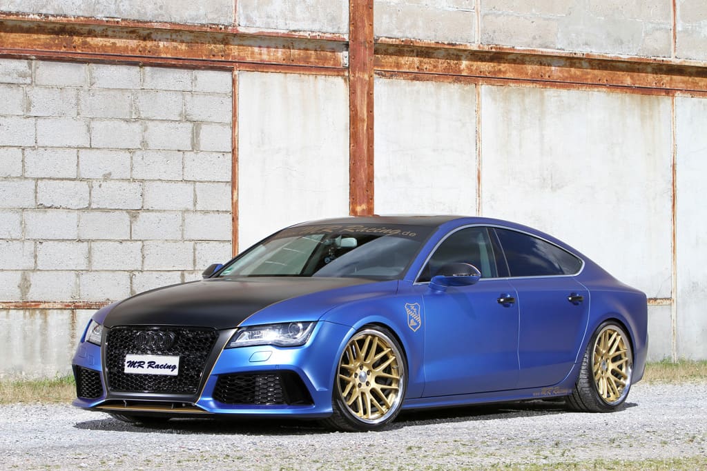 2015 Audi A7 with 20x10 Emotion Concave wheels