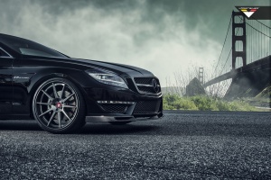 2016 Mercedes-Benz AMG CLS with 21x9 Vorsteiner VSC-103 wheels