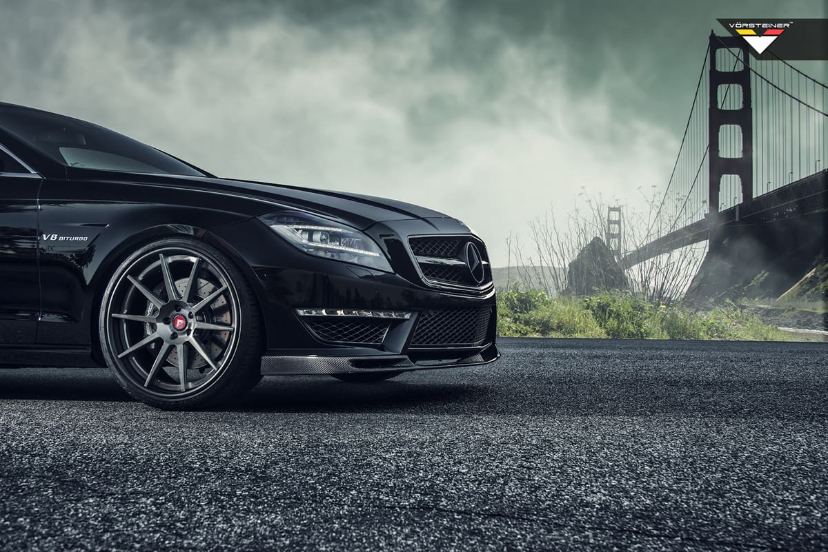 2016 Mercedes-Benz AMG CLS with 21x9 Vorsteiner VSC-103 wheels