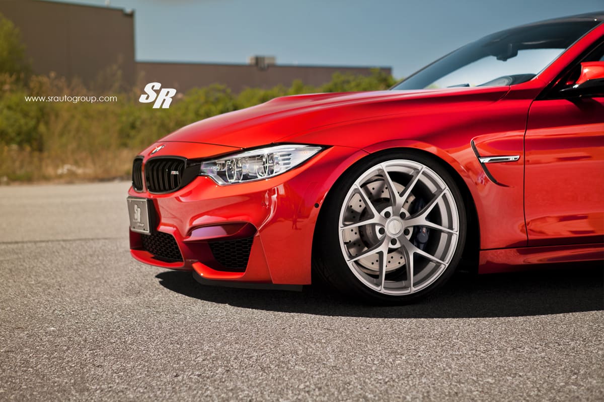 2016 BMW M4 with 20x9 PUR 4OUR.SP wheels