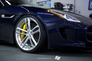 2015 Jaguar F-TYPE with 21x9 PUR RS07 wheels