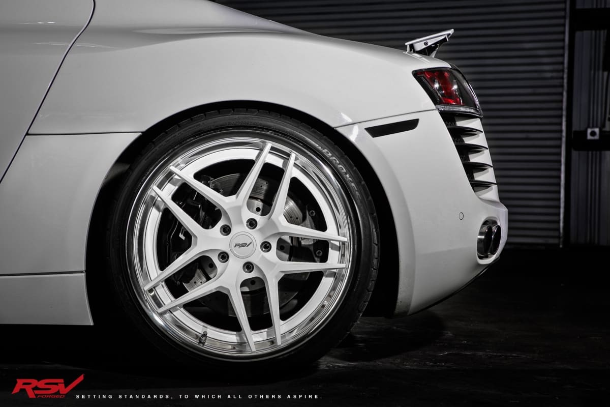 2015 Audi R8 with RSVForged RSF12 wheels