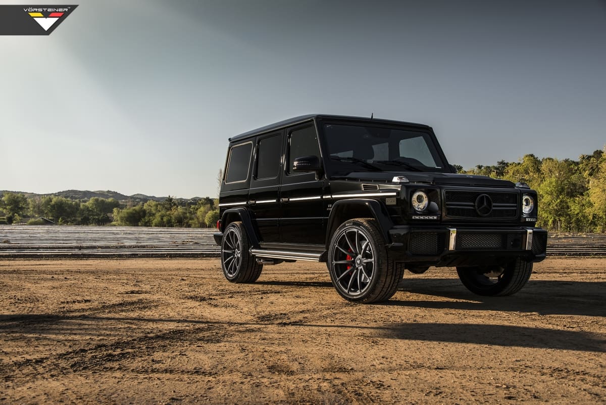 2014 Mercedes-Benz G-Class with 22x12 Vorsteiner VSR-163 wheels