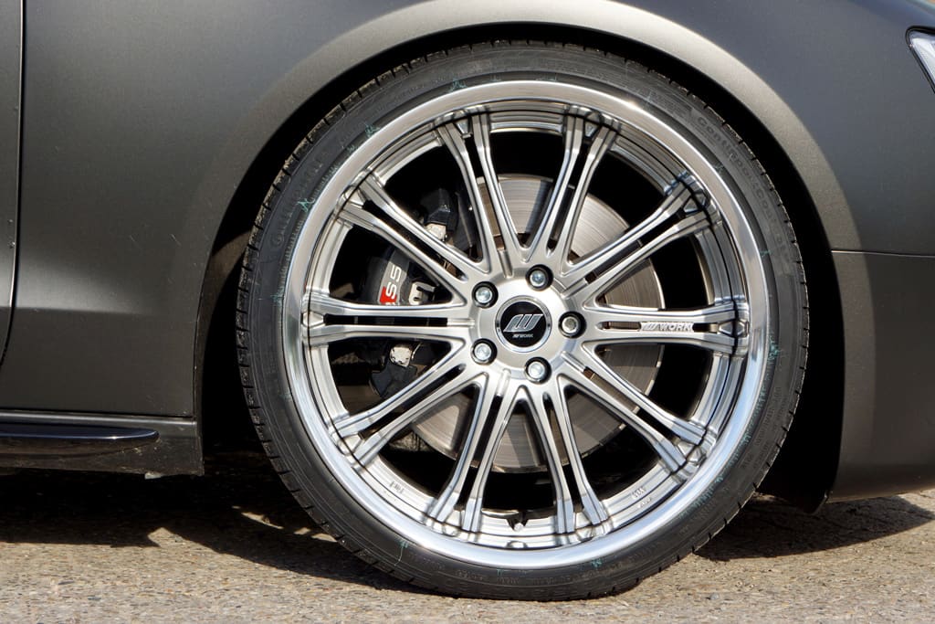2016 Audi S5 with 20x9 Wor Schwert SC1 wheels