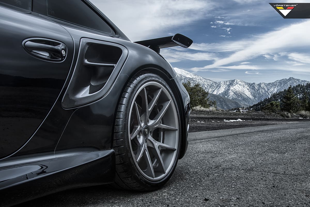 2015 Porsche 911 with 20x9 Vorsteiner VSM-310 wheels
