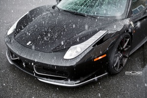 2012 Ferrari 458 Italia with 20x8.5 PUR RS03 wheels