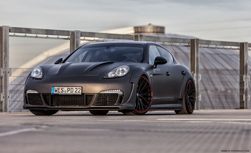 2016 Porsche Panamera with Eta Beta Piuma wheels