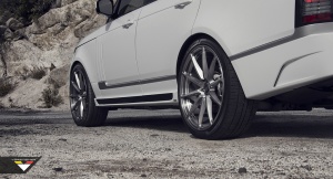 2016 Land Rover Range Rover with 24x10 Sport Race VSR-163 wheels
