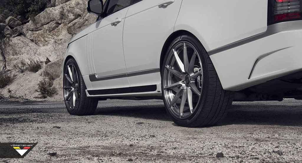 2016 Land Rover Range Rover with 24x10 Sport Race VSR-163 wheels