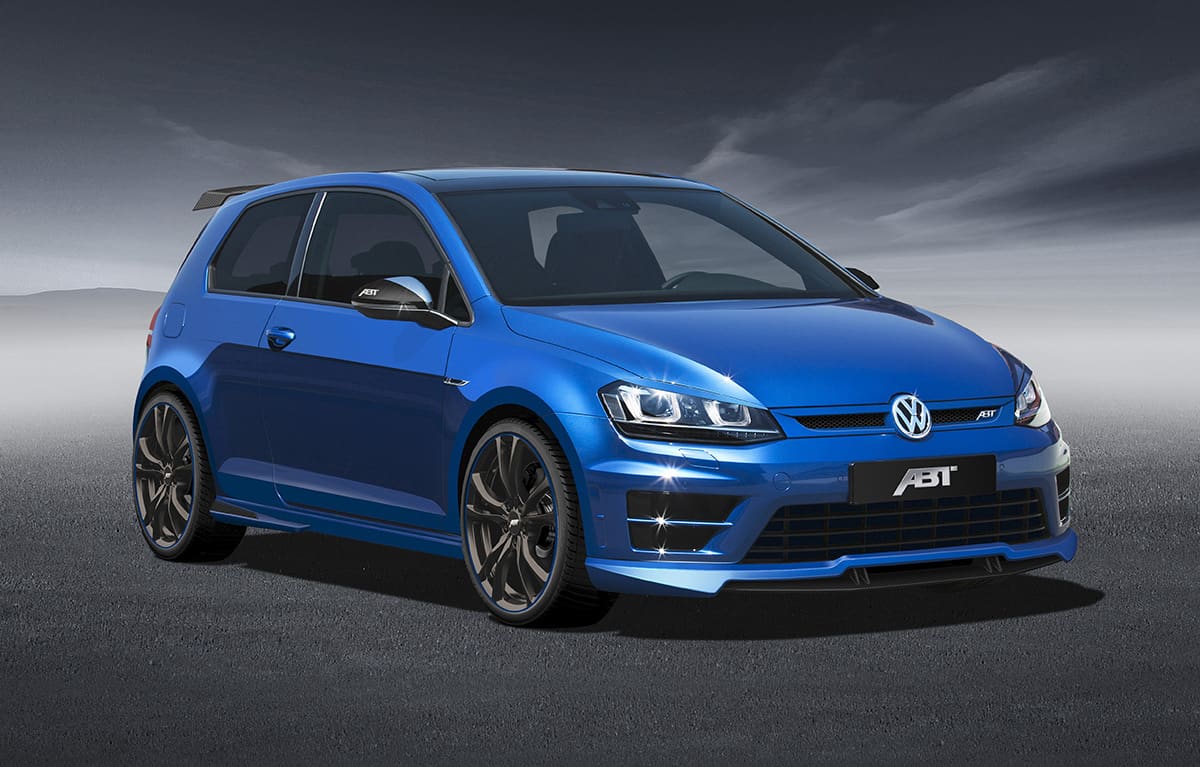2016 Volkswagen Golf R with 20x9 ABT ER Sport wheels