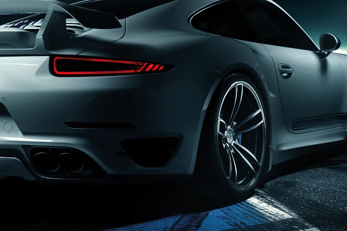 2014 Porsche 911 with Techart Formula III wheels