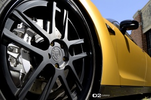 2014 Nissan GT-R with 21x10.5 D2Forged CV08 wheels