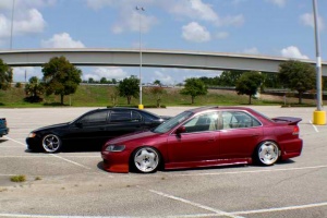 2002 Honda Accord with 18x8.5 locksmice dukes wheels