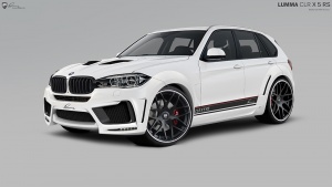 2014 BMW X5 with 23x11 LUMMA 23 CLR GT wheels