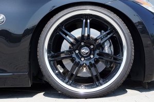 2014 Nissan 370Z with 20x9 Work Varianza T1S wheels