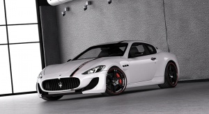 2014 Maserati GranTurismo with 21x9 6Sporz wheels
