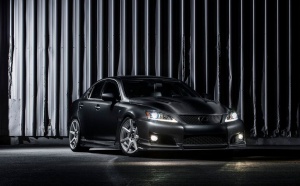 2011 Lexus IS-F with 19x8.5 VMR V706 wheels