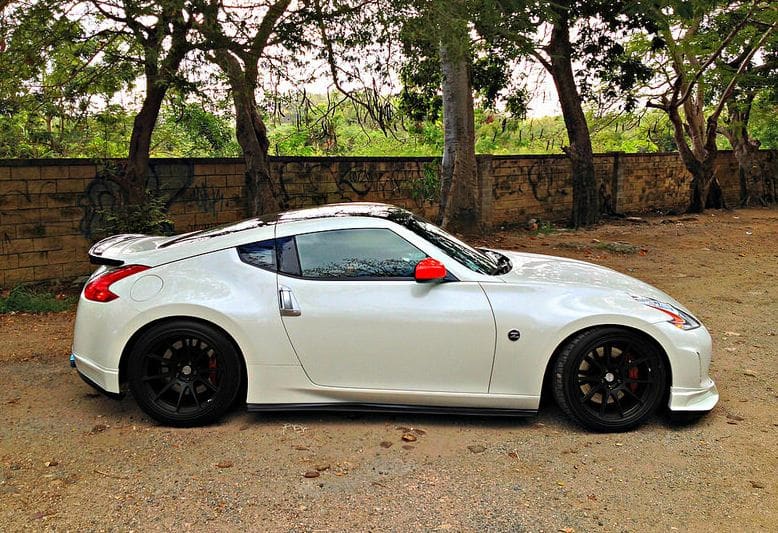 2014 Nissan 370Z with 19x9.5 Zedd CC10 wheels