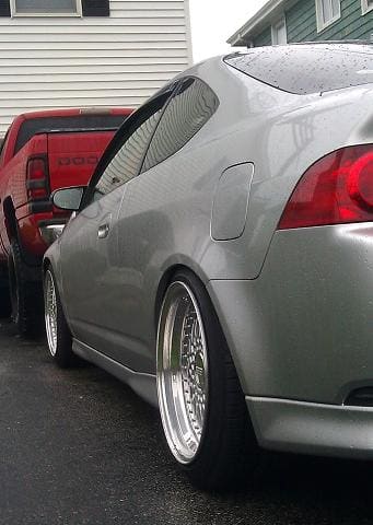 2006 Acura RSX with 17x8.5 bbs rs wheels