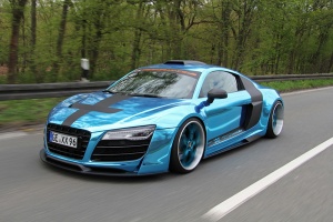 2014 Audi R8 with 20x9 Forgiato GTR wheels