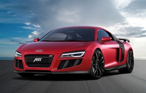 2014 Audi R8 with 19x9 ABT CR wheels