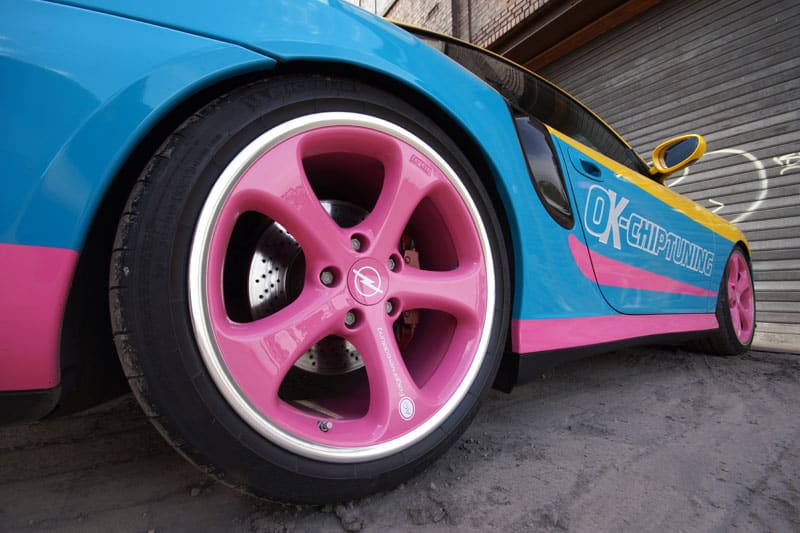 2012 Porsche 911 with Techart wheels