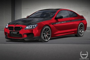2014 BMW M6 with Manhart wheels